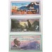 ANTARTICA 1999 - 2001 . ONE 1  - ONE HUNDRED 100  DOLLARS BANKNOTES . SPECIMEN